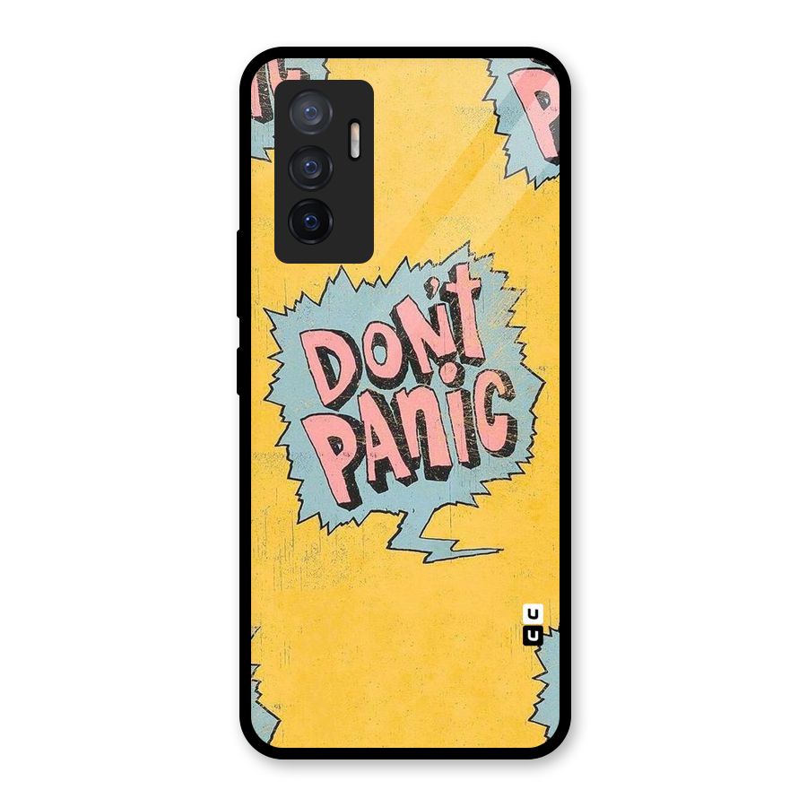 No Panic Glass Back Case for Vivo V23e