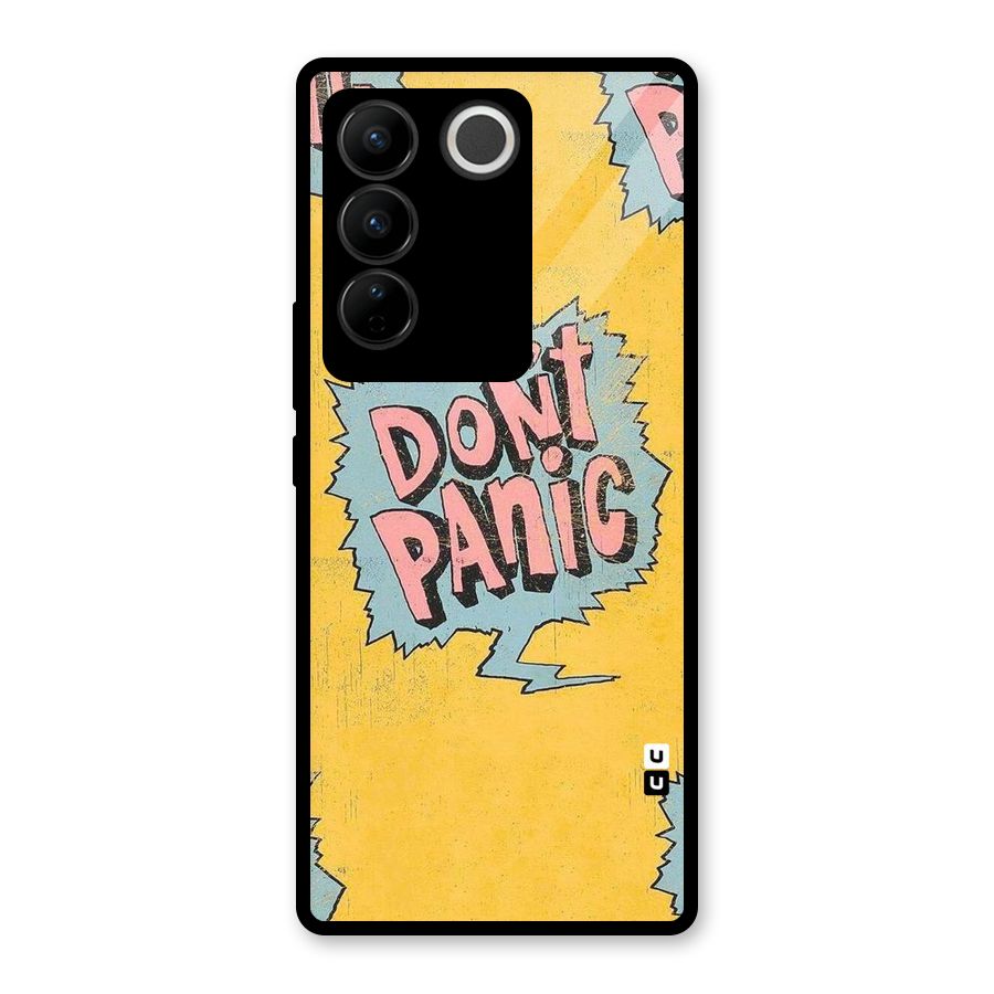 No Panic Glass Back Case for Vivo V27