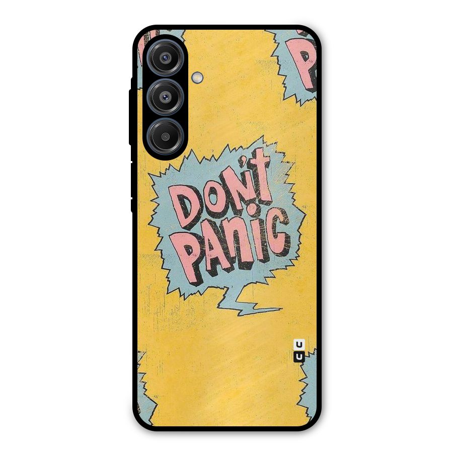No Panic Metal Back Case for Galaxy A16 5G