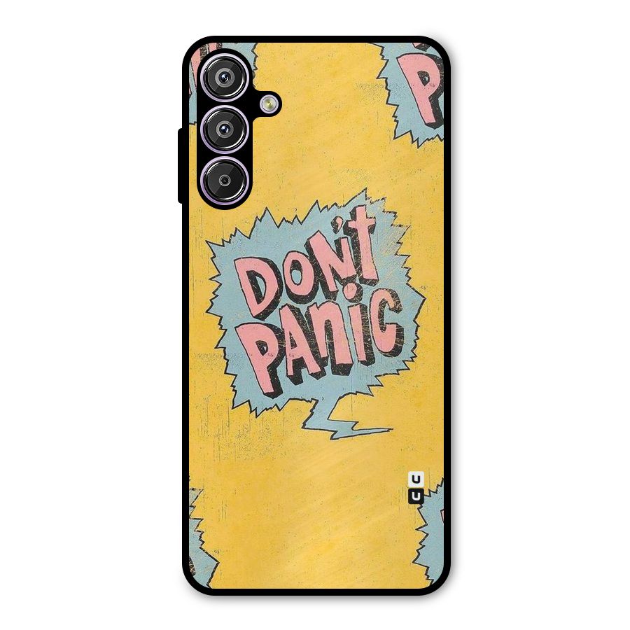 No Panic Metal Back Case for Galaxy M15