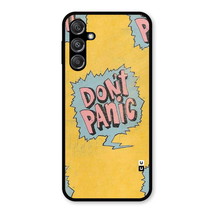 No Panic Metal Back Case for Galaxy M34 5G