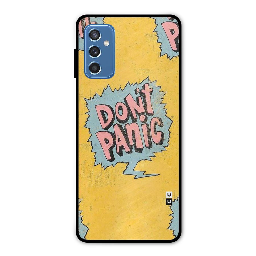 No Panic Metal Back Case for Galaxy M52 5G
