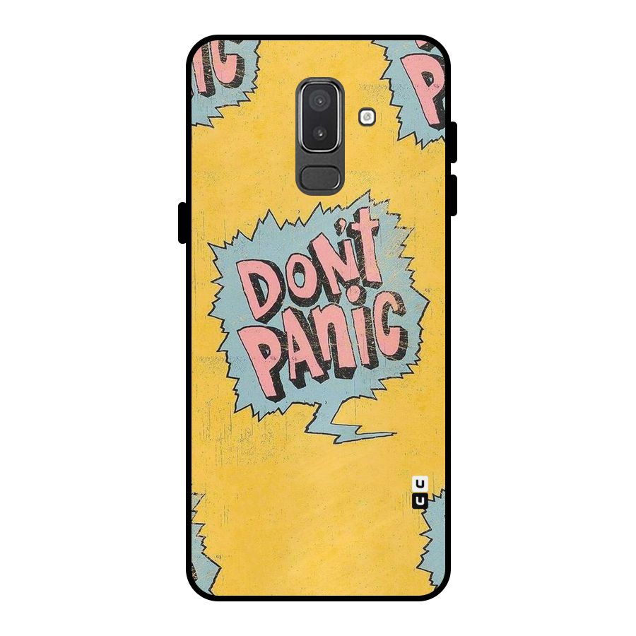 No Panic Metal Back Case for Galaxy On8 (2018)