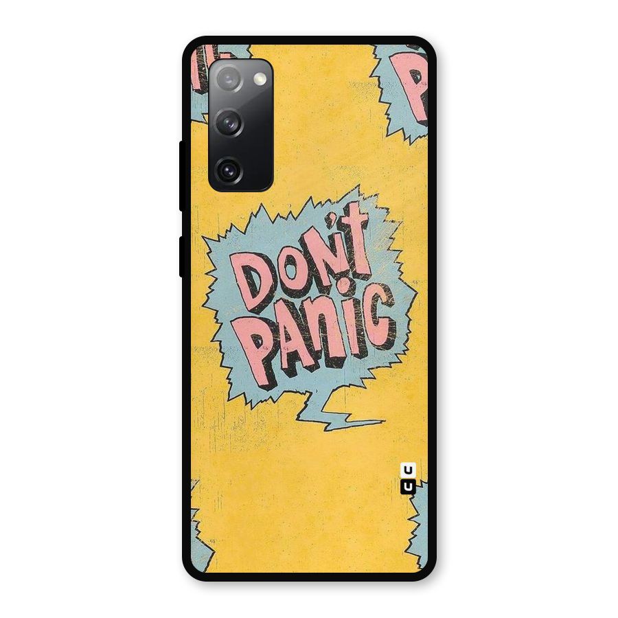 No Panic Metal Back Case for Galaxy S20 FE 5G