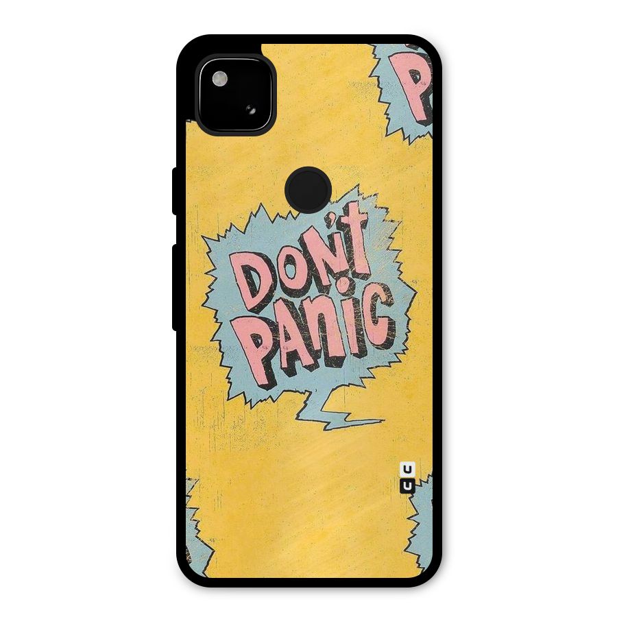 No Panic Metal Back Case for Google Pixel 4a