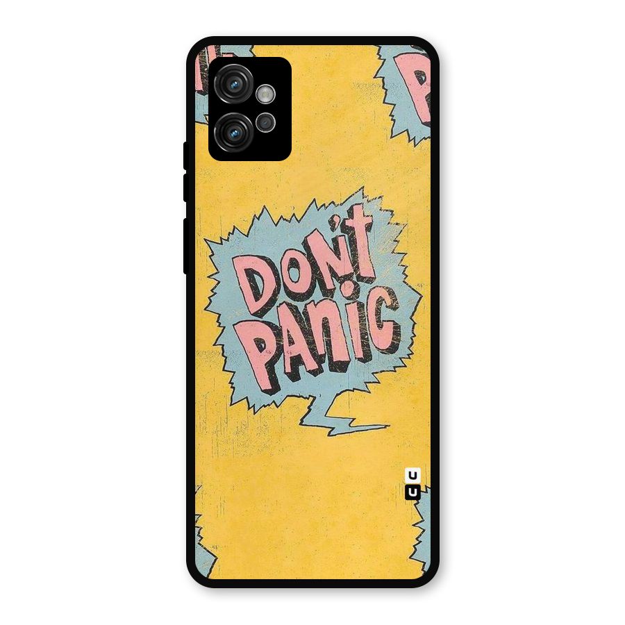 No Panic Metal Back Case for Moto G32