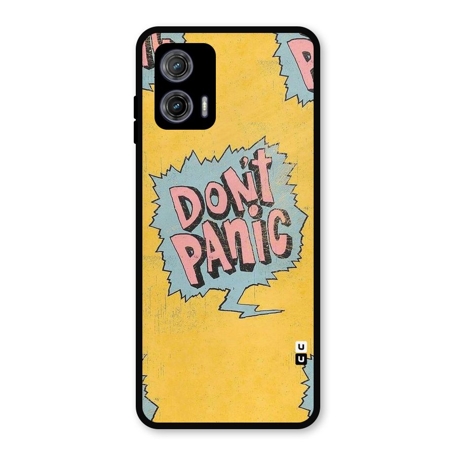 No Panic Metal Back Case for Moto G73