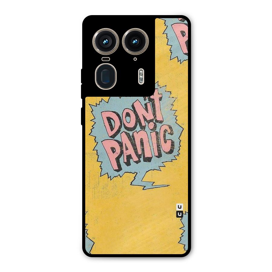 No Panic Metal Back Case for Motorola Edge 50 Ultra