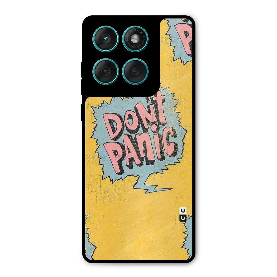 No Panic Metal Back Case for Motorola Edge 60 Fusion