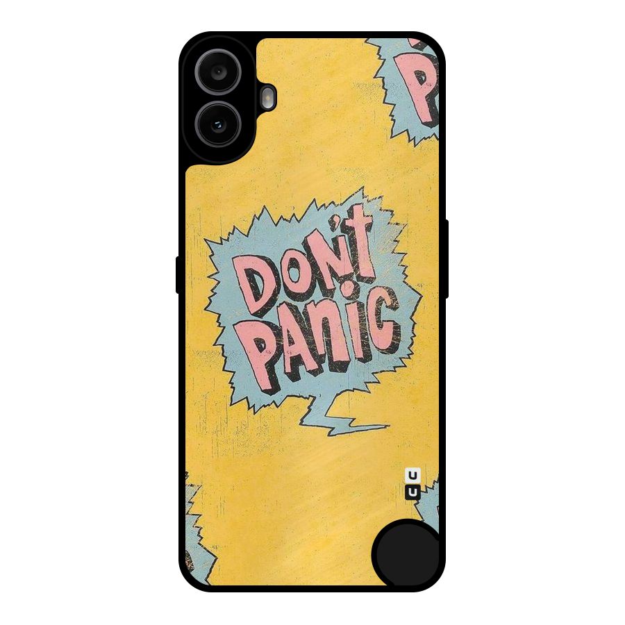 No Panic Metal Back Case for Nothing CMF Phone 1