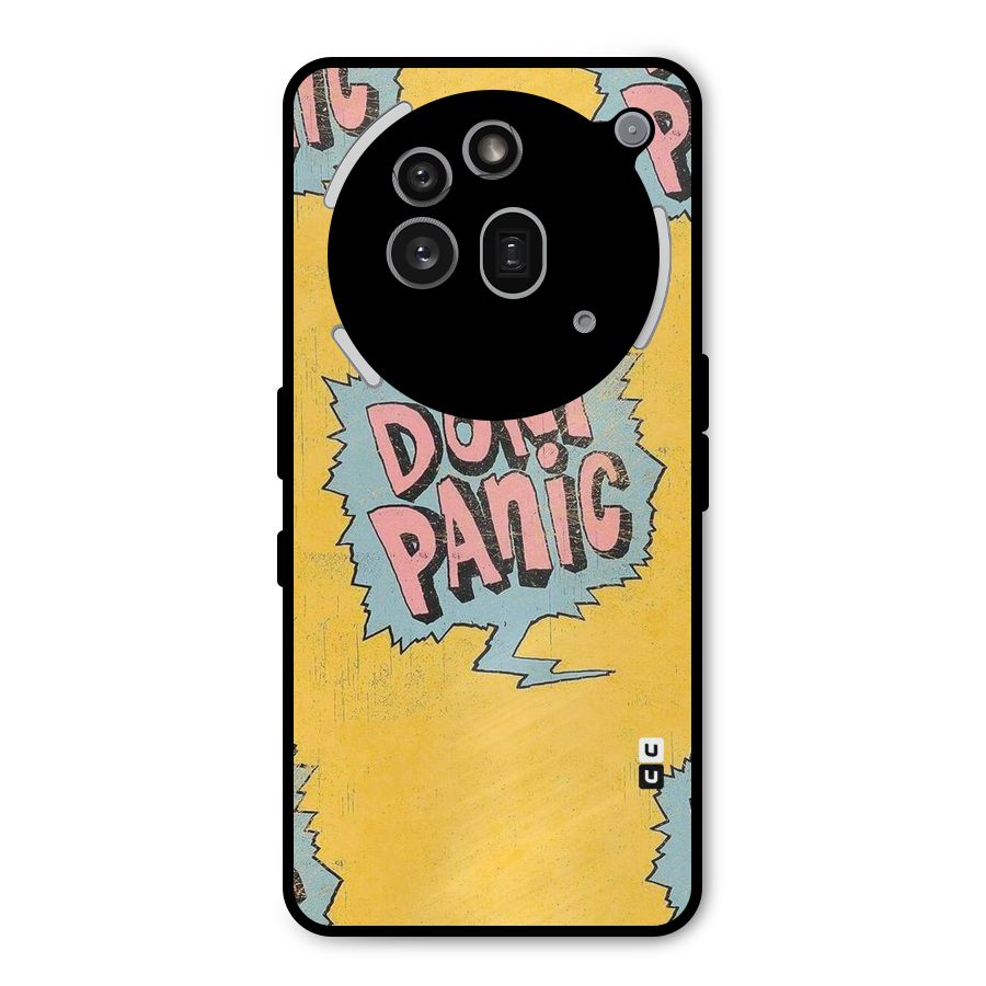 No Panic Metal Back Case for Nothing Phone 3a Pro