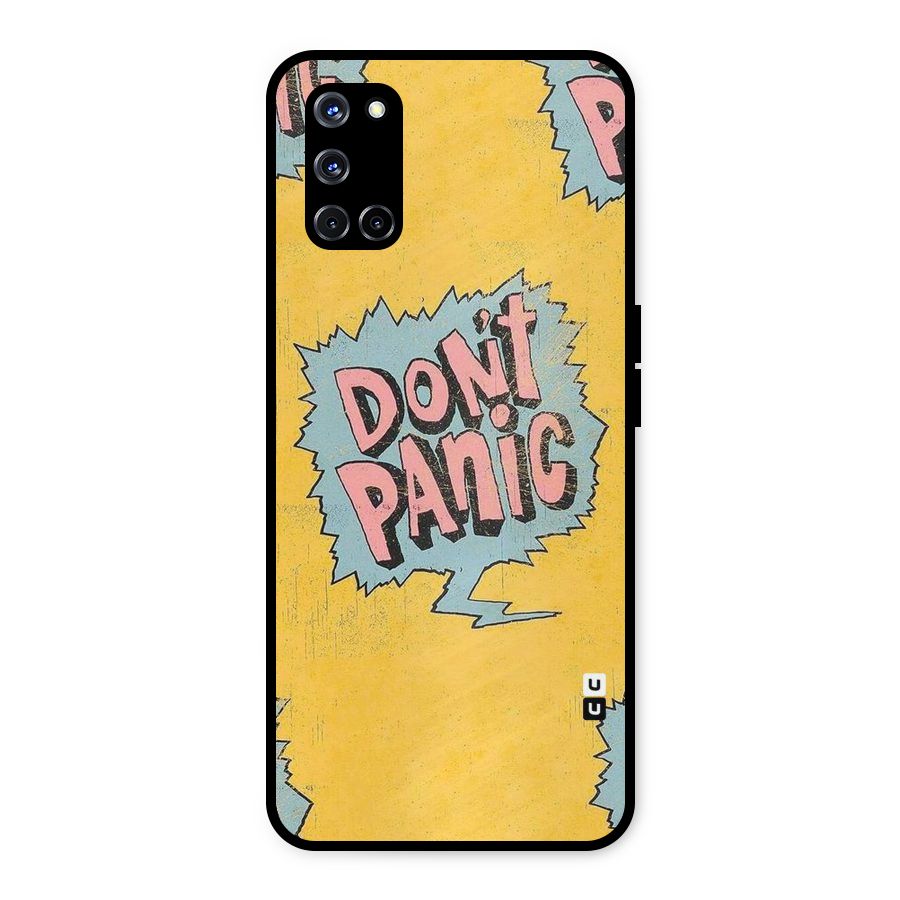 No Panic Metal Back Case for Oppo A52