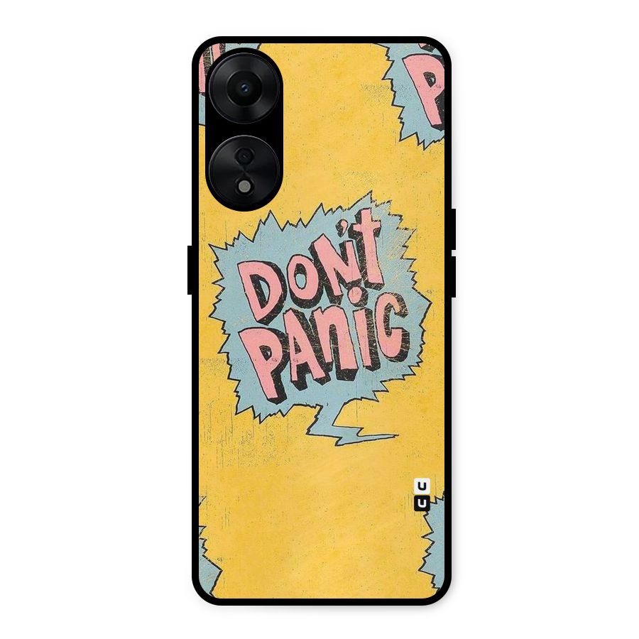 No Panic Metal Back Case for Oppo A78 5G