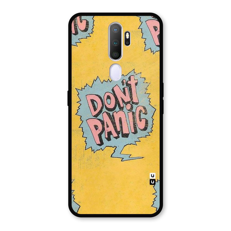 No Panic Metal Back Case for Oppo A9 (2020)