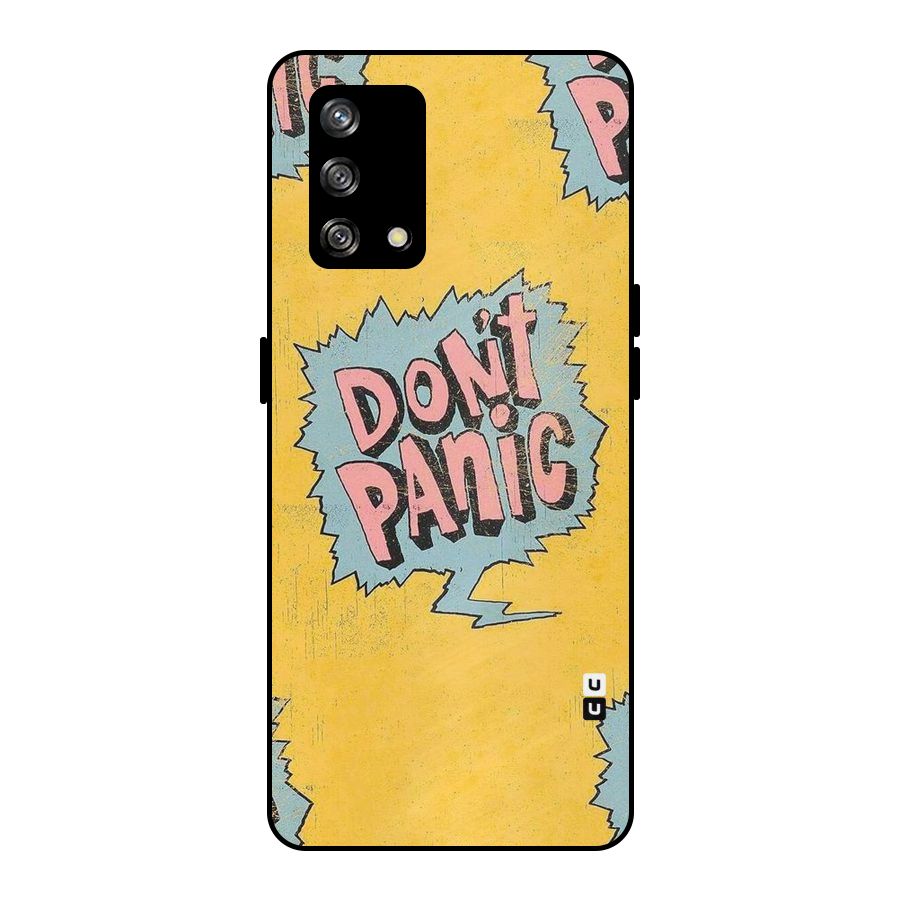 No Panic Metal Back Case for Oppo F19