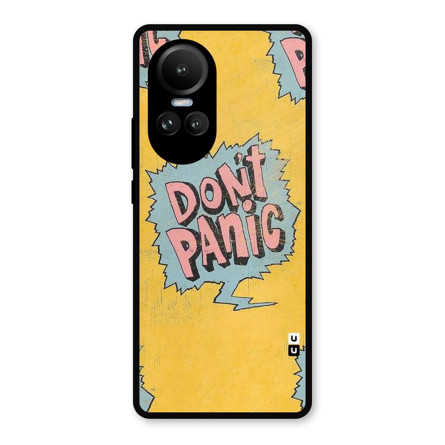 No Panic Metal Back Case for Oppo Reno10