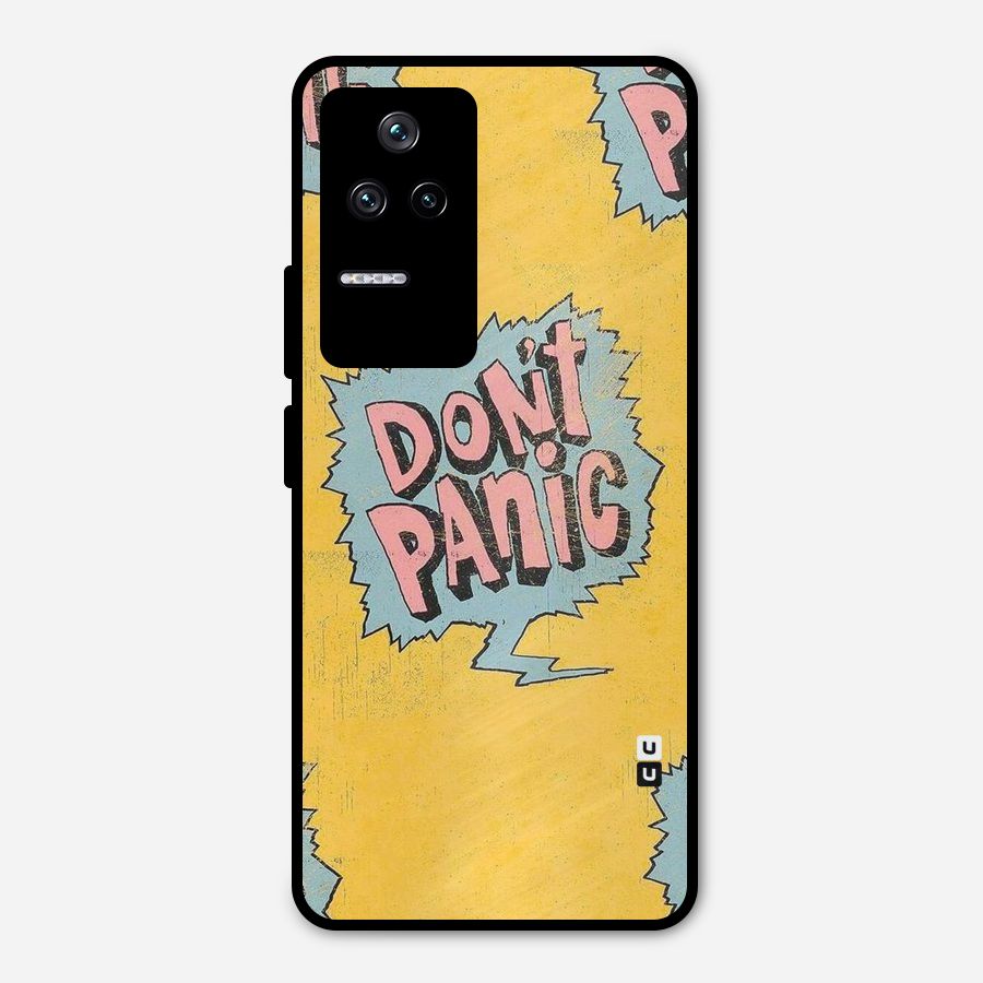 No Panic Metal Back Case for Poco F4 5G