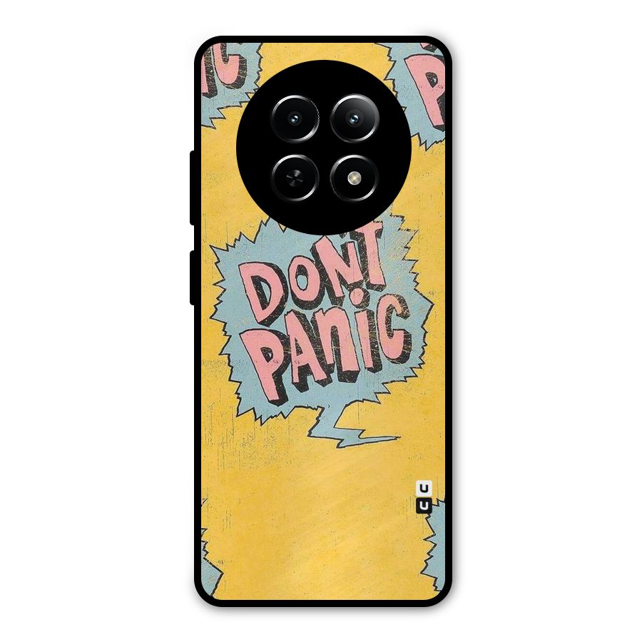 No Panic Metal Back Case for Realme 12x 5G