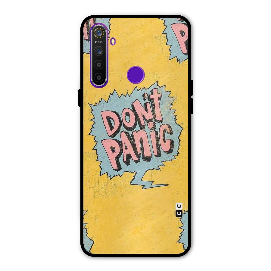 No Panic Metal Back Case for Realme 5