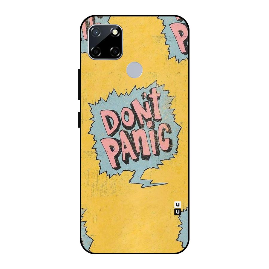 No Panic Metal Back Case for Realme Narzo 20