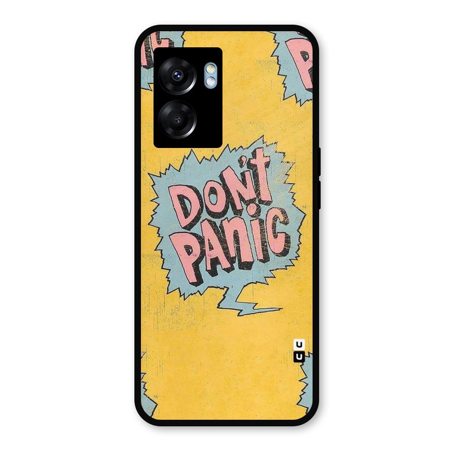 No Panic Metal Back Case for Realme Narzo 50 5G