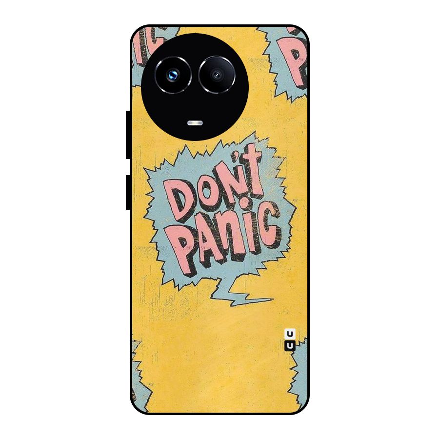 No Panic Metal Back Case for Realme Narzo 60X