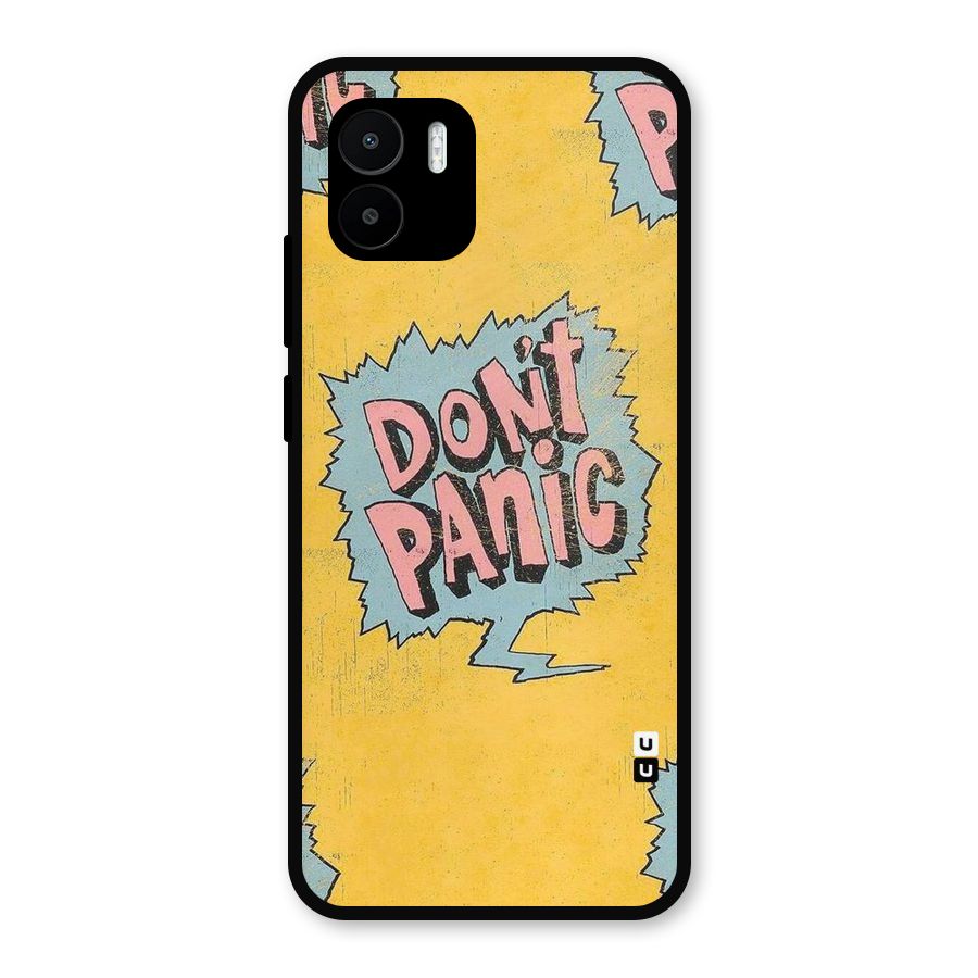 No Panic Metal Back Case for Redmi A2