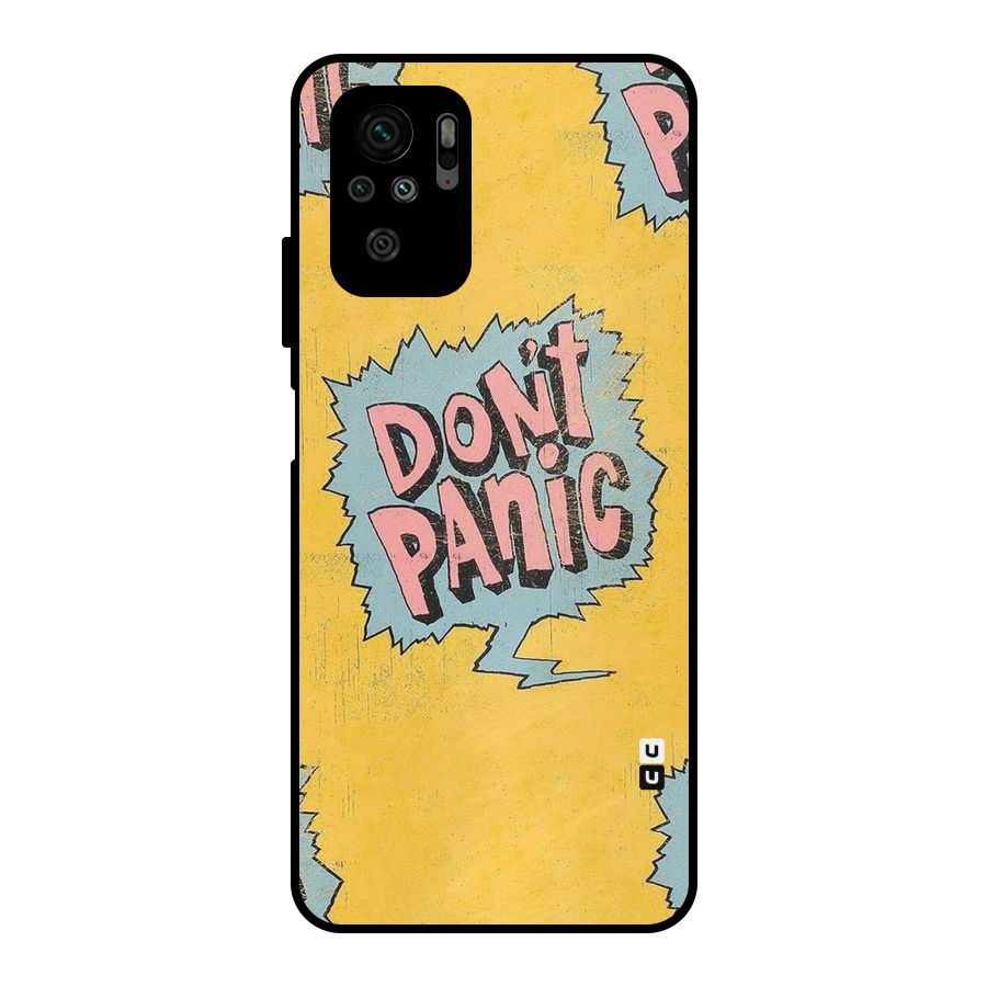 No Panic Metal Back Case for Redmi Note 11 SE