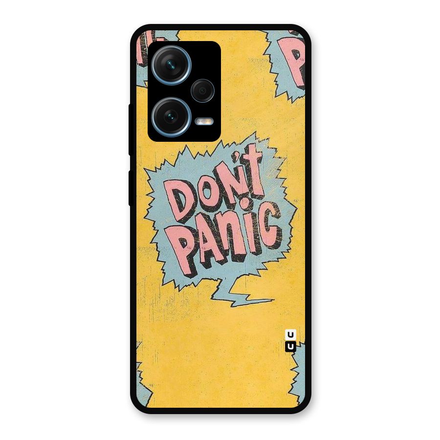 No Panic Metal Back Case for Redmi Note 12 Pro Plus 5G