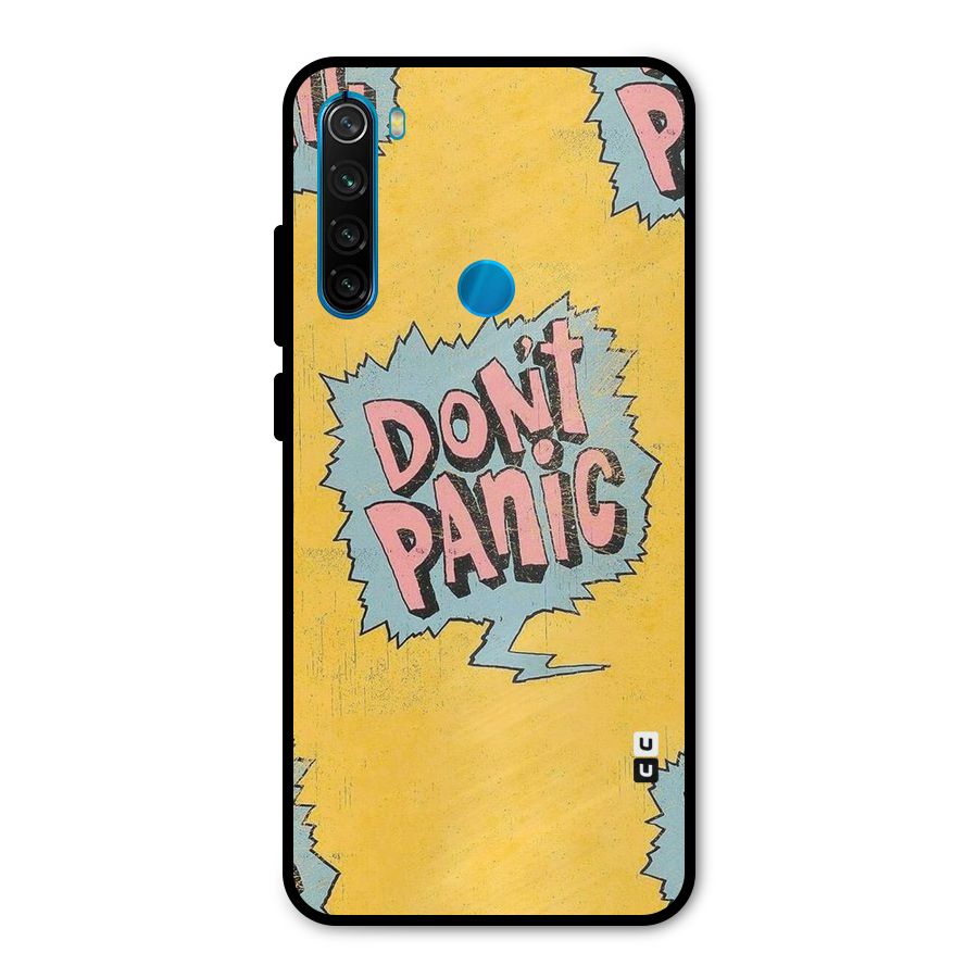No Panic Metal Back Case for Redmi Note 8