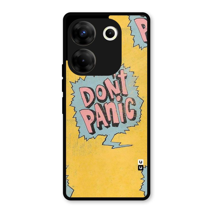 No Panic Metal Back Case for Tecno Camon 20