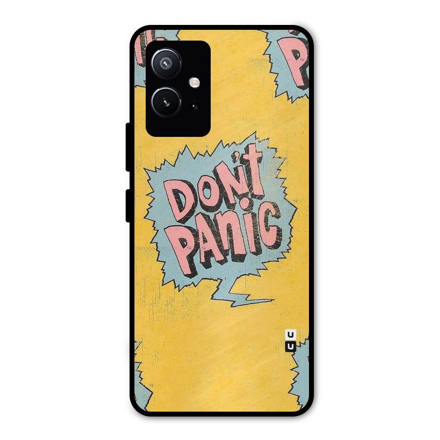 No Panic Metal Back Case for Vivo T1 5G