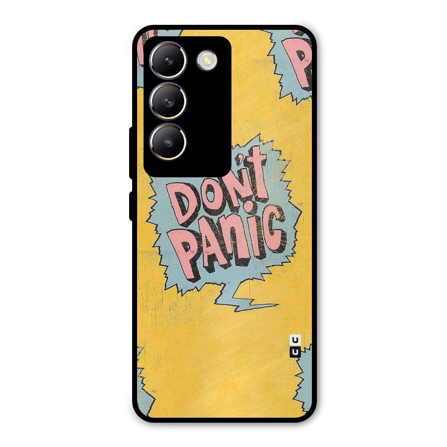 No Panic Metal Back Case for Vivo T3 5G