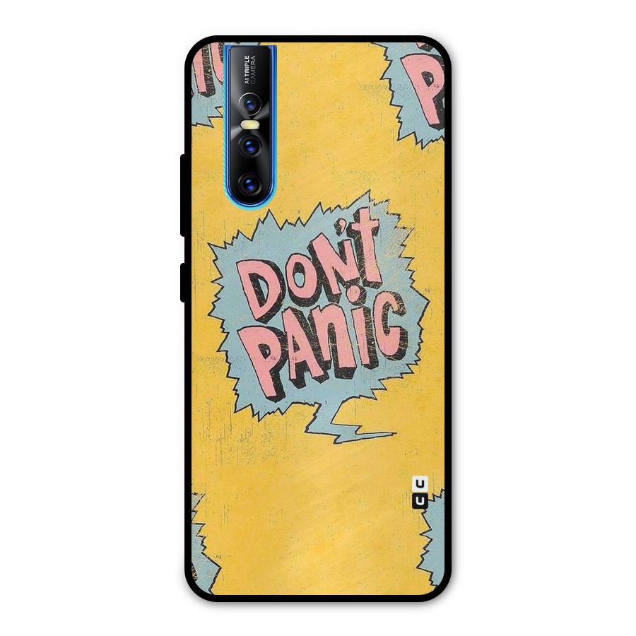 No Panic Metal Back Case for Vivo V15 Pro
