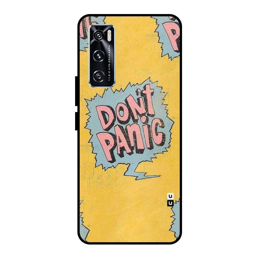 No Panic Metal Back Case for Vivo V20 SE