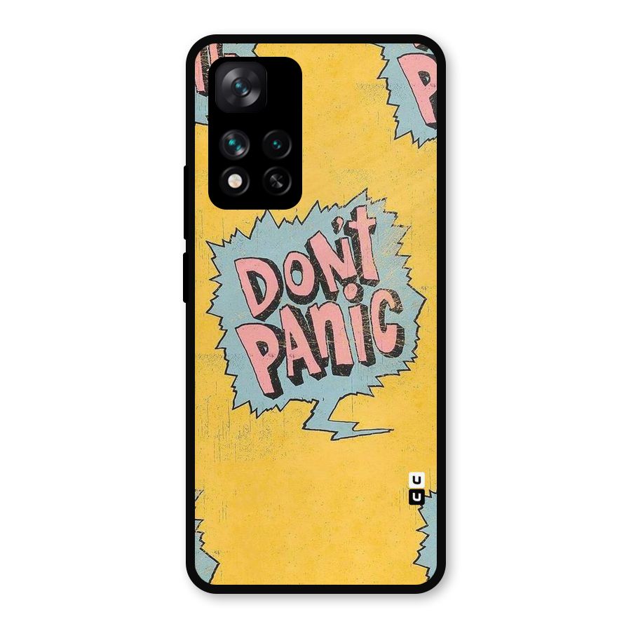 No Panic Metal Back Case for Xiaomi 11i Hypercharge 5G