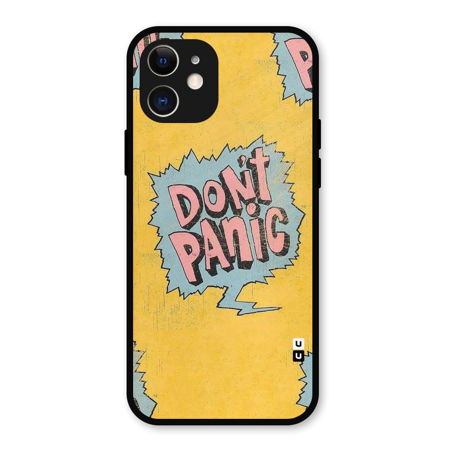 No Panic Metal Back Case for iPhone 12
