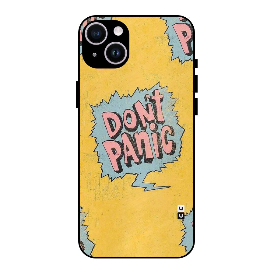 No Panic Metal Back Case for iPhone 14 Plus