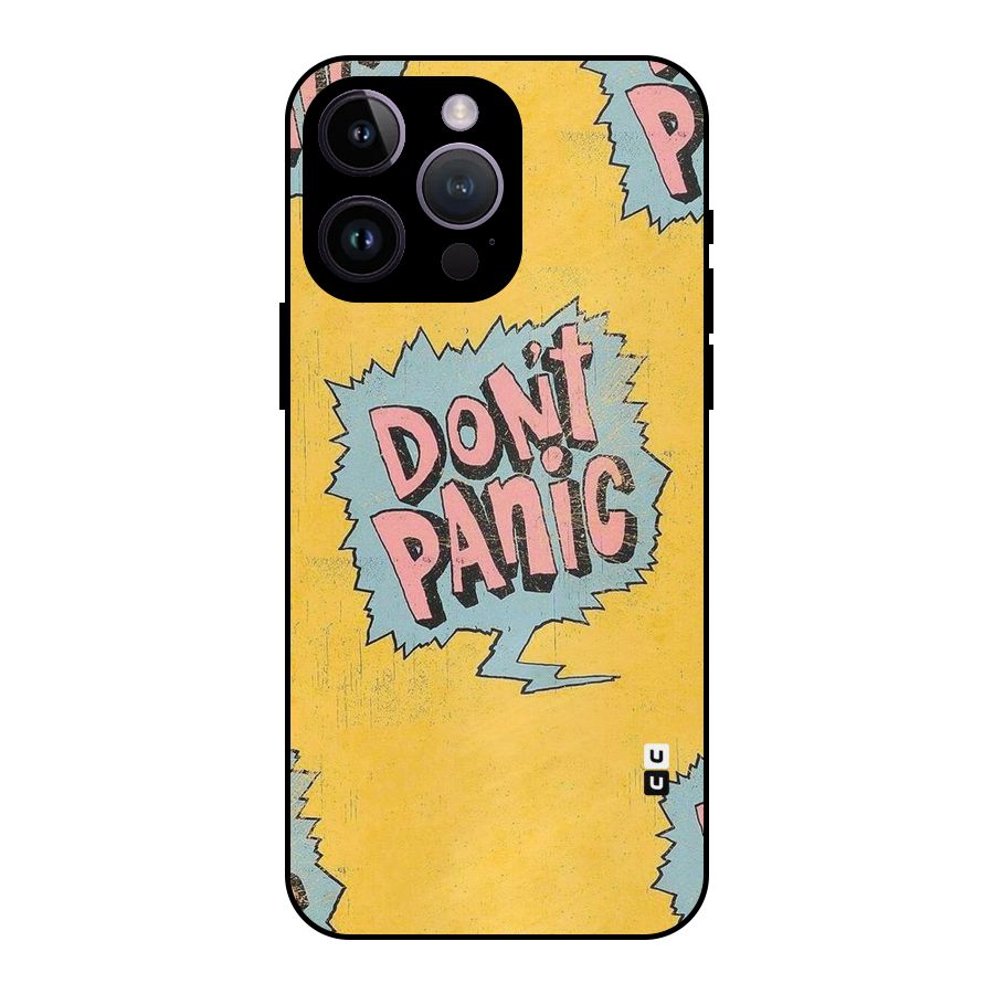 No Panic Metal Back Case for iPhone 14 Pro Max
