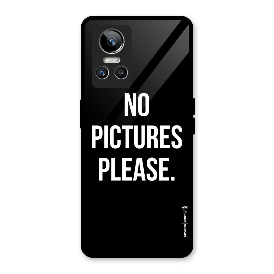 No Pictures Please Glass Back Case for Realme GT Neo 3