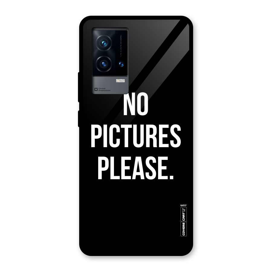 No Pictures Please Glass Back Case for iQOO 9 5G