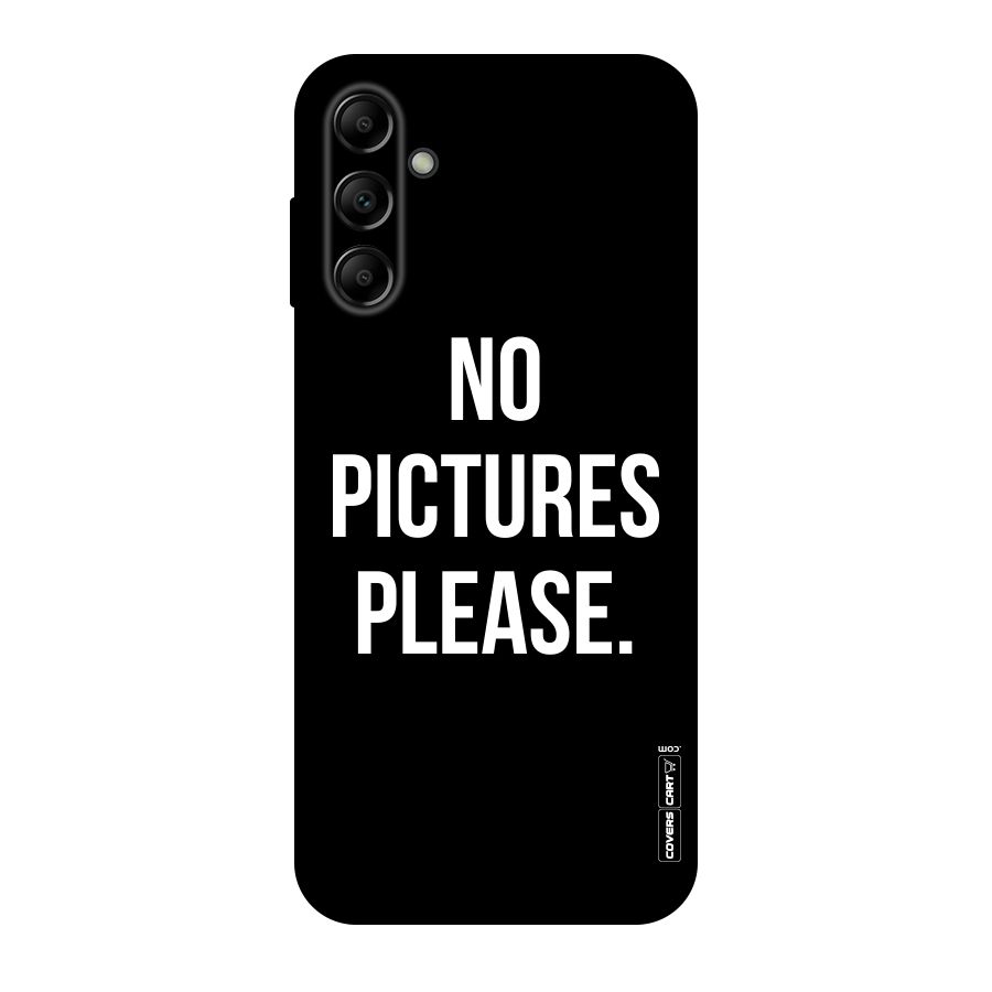 No Pictures Please Original Polycarbonate Back Case for Galaxy A14 5G