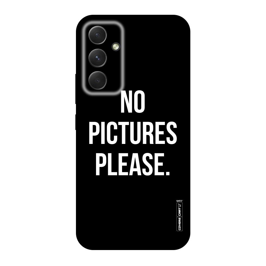 No Pictures Please Original Polycarbonate Back Case for Galaxy A54