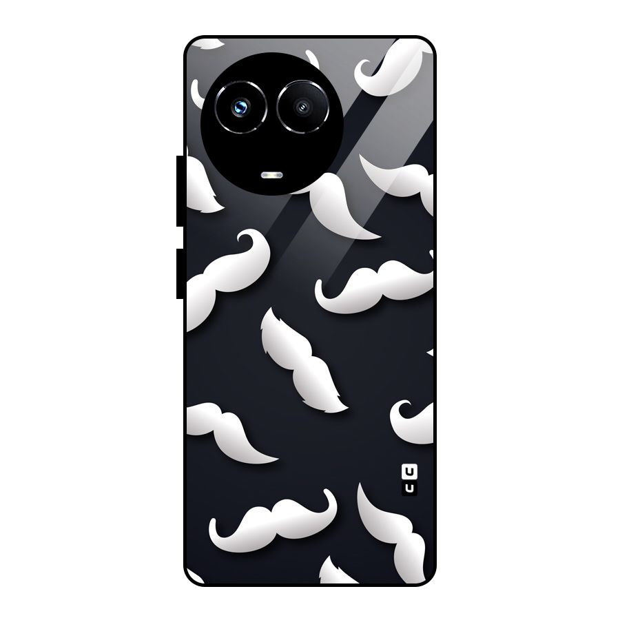 No Shave Glass Back Case for Realme 11X