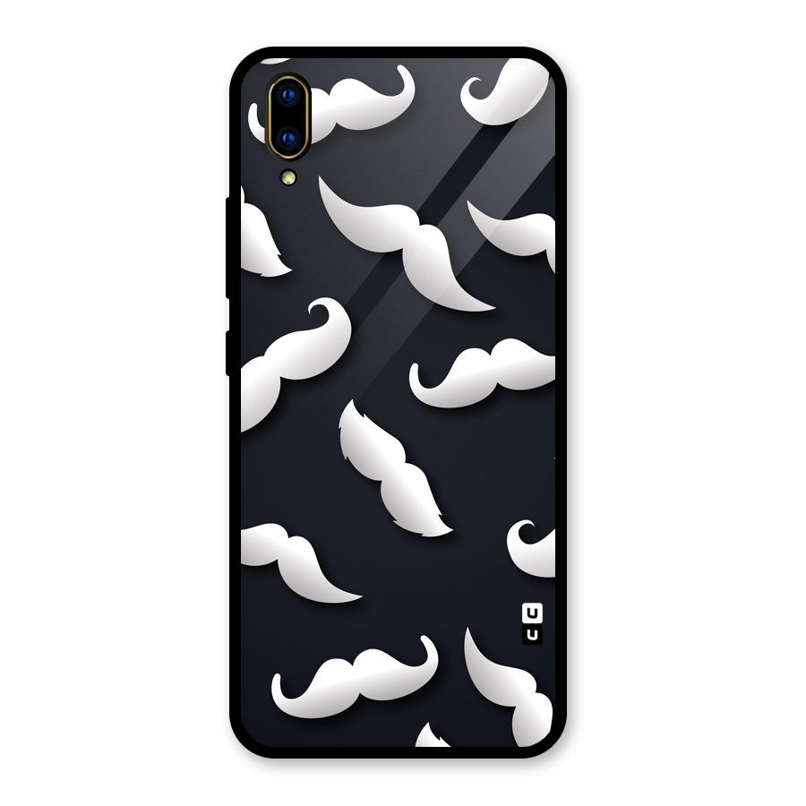 No Shave Glass Back Case for Vivo V11 Pro