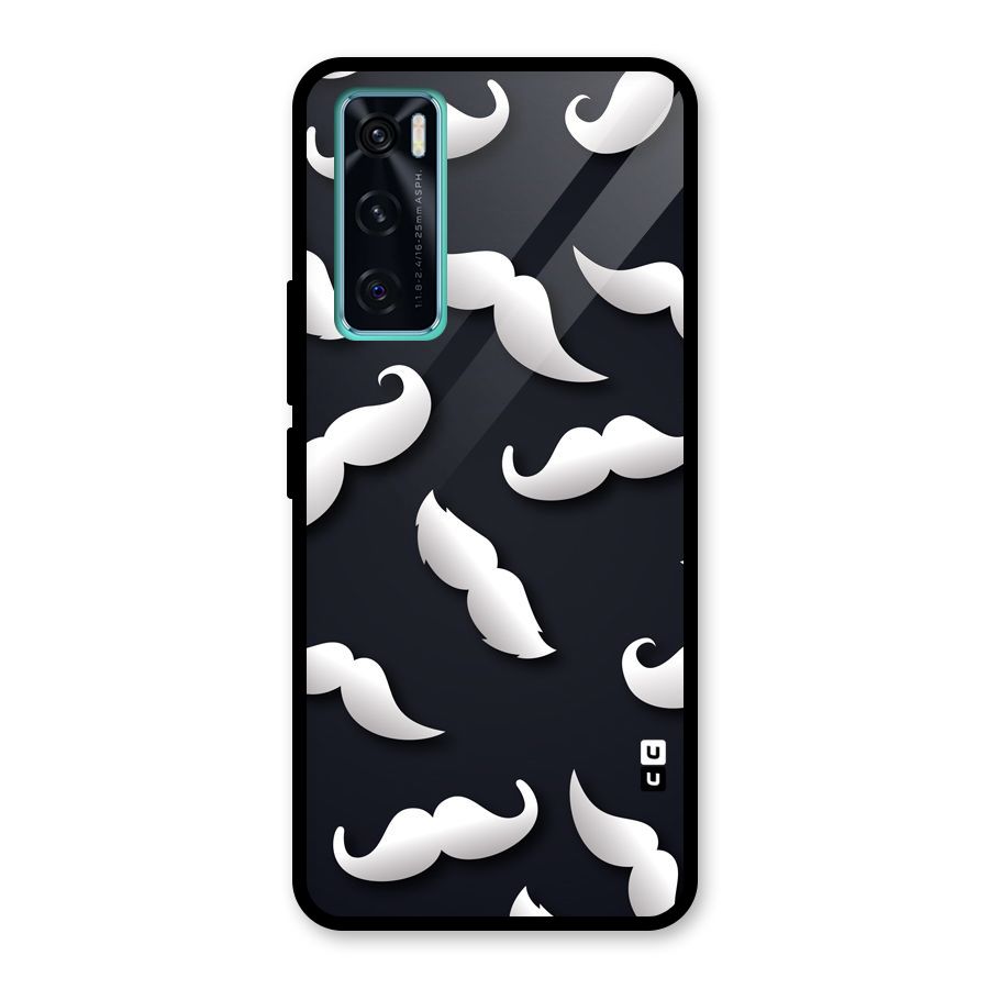 No Shave Glass Back Case for Vivo V20 SE
