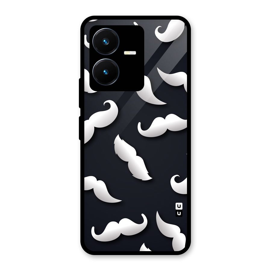 No Shave Glass Back Case for Vivo Y22s