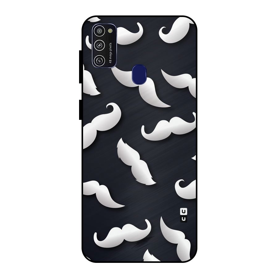 No Shave Metal Back Case for Galaxy M21