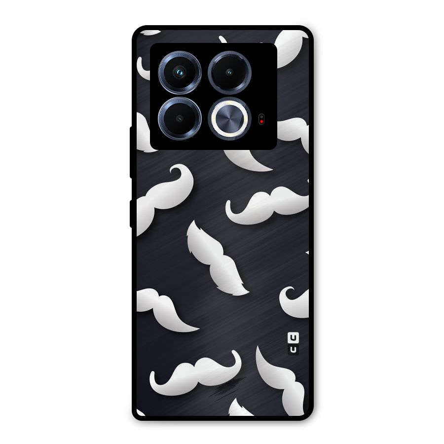 No Shave Metal Back Case for Infinix Note 40 5G