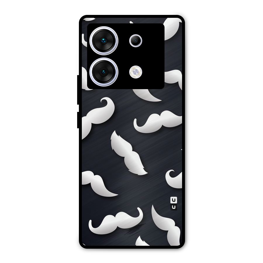 No Shave Metal Back Case for Infinix Zero 30 5G